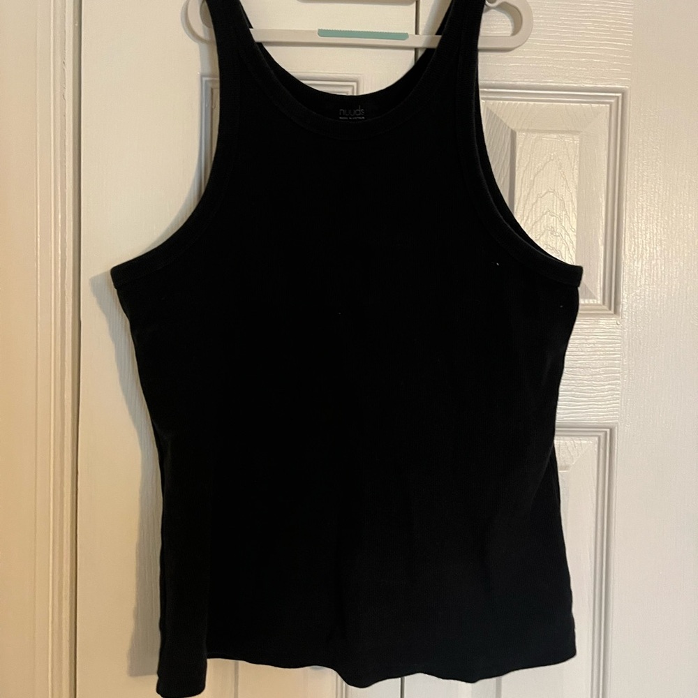 nuuds Classic Black Tank Top